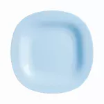 Тарілка Luminarc Carine Light Blue обідня квадратна 27см P4126