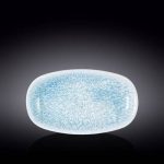 Wilmax Coral Blue Graphics Блюдо поглиблене овальне 30,5х18см WL-671644 / A
