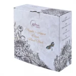 Чашка Astera Floral Black чайна з блюдцем 400 мл A0530-CS410-C - Зображення 3
