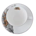 Чашка Astera Floral Brown чайна з блюдцем 400 мл A0530-CS410-B - Зображення 2