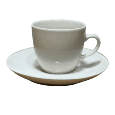 Чашка Milika White Elegance Чайна Та Блюдце 180Мл M0520-512