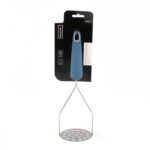 Картоплем'ялка Lessner Sky Blue з корозостійкої сталі з прогумованою ручкою 27см 10321 - Зображення 2