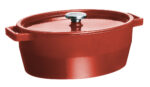 Каструля PYREX Slow Cook red чугун кастрюля овал 5.8л (SC5AC33/6641) - Зображення 2