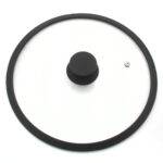 Кришка Lessner термостійке скло з силіконом D=24 см 88392-24