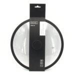 Кришка Lessner термостійке скло з силіконом D=24 см 88392-24 - Зображення 2